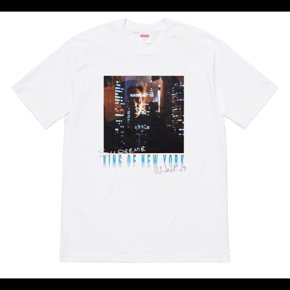 Christopher walken king of New York supreme tee